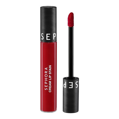 Sephora - Cream Lip Stain - Rouge Velouté Sans Transfert - Rouge À Lèvres Liquide Mat