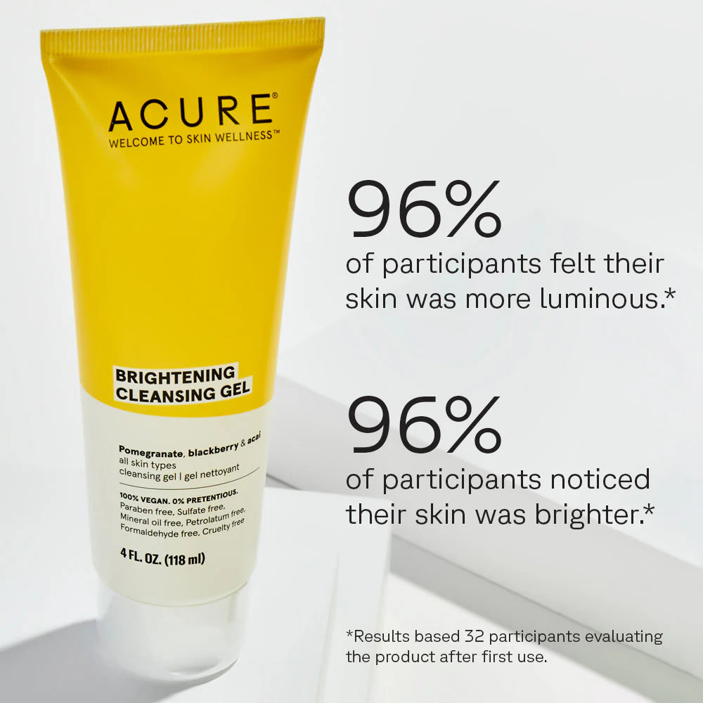 Acure -  Brightening cleansing gel - 118ml