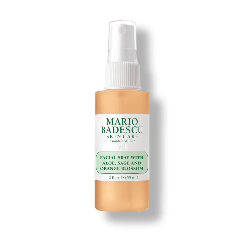 Mario Badescu - Spray visage à l'aloe vera, sauge et fleur d'oranger - Format Voyage 59ml