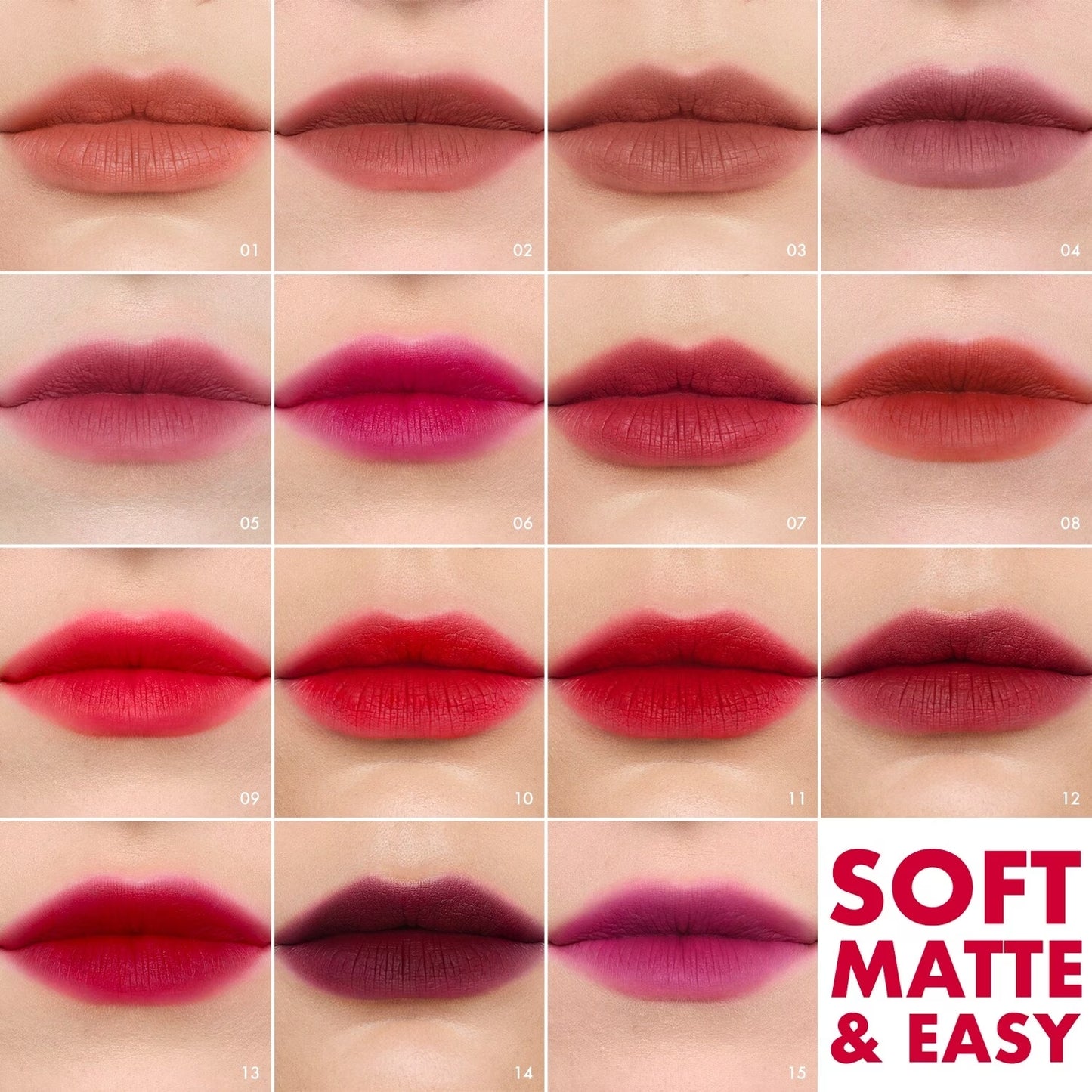 Sephora - Soft Matte & Easy - Rouge A Lèvres Mat Doux