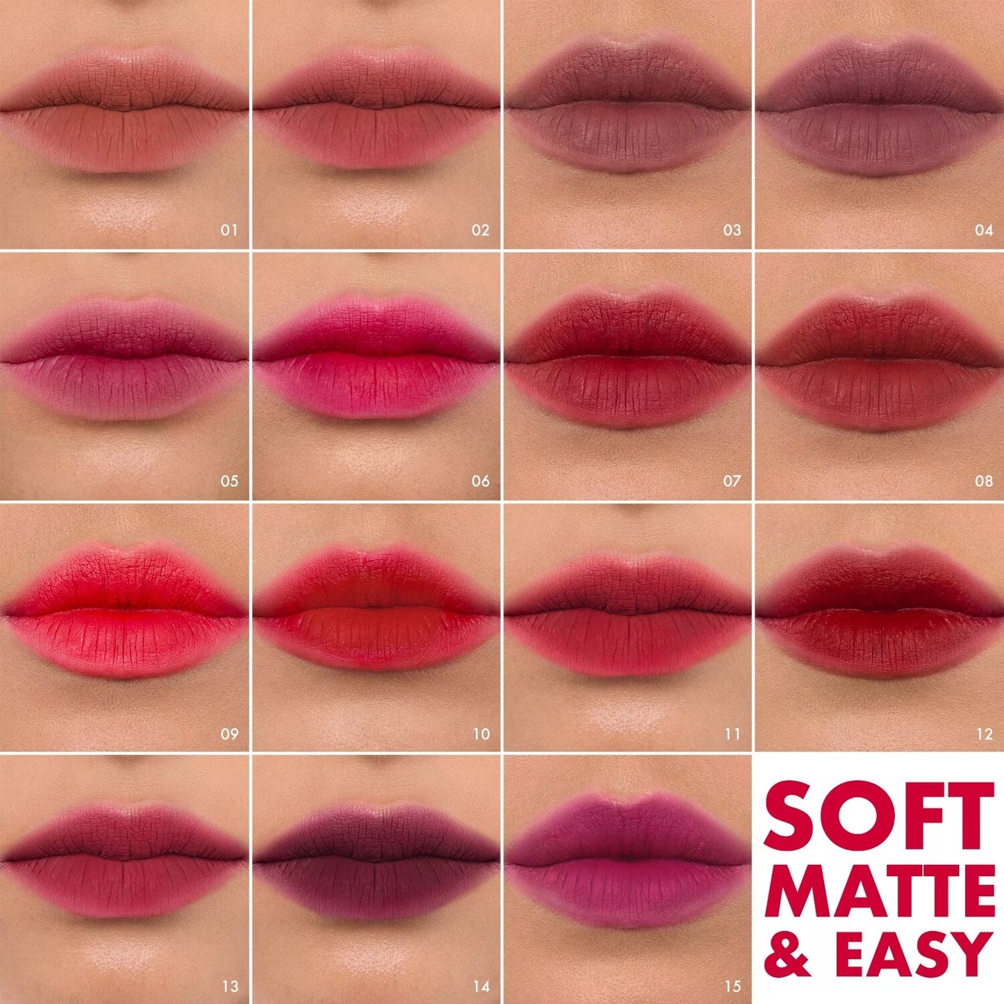 Sephora - Soft Matte & Easy - Rouge A Lèvres Mat Doux