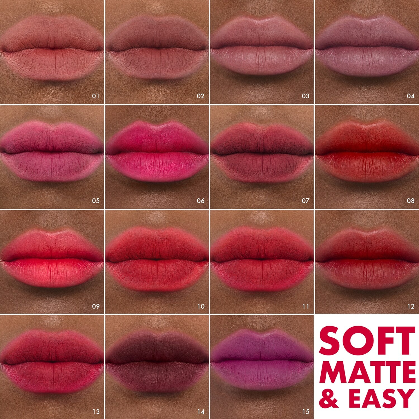 Sephora - Soft Matte & Easy - Rouge A Lèvres Mat Doux