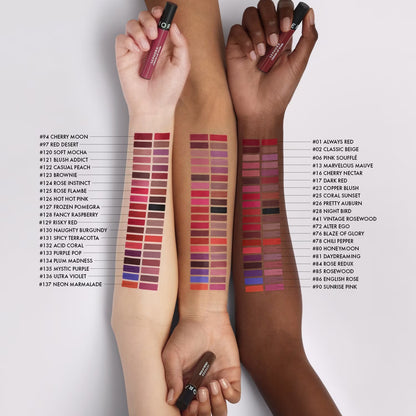 Sephora - Cream Lip Stain - Rouge Velouté Sans Transfert - Rouge À Lèvres Liquide Mat