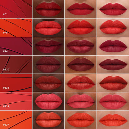 Sephora - Cream Lip Stain - Rouge Velouté Sans Transfert - Rouge À Lèvres Liquide Mat