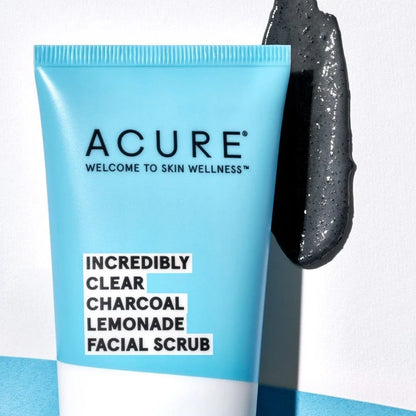 Acure - Incredibly clear charcoal lemonade facial scrub - 118ml