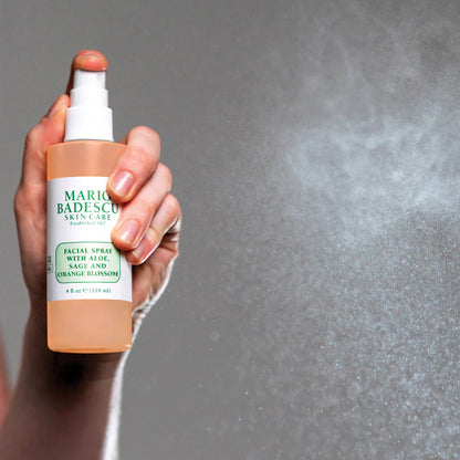 Mario Badescu - Spray visage à l'aloe vera, sauge et fleur d'oranger - Format Voyage 59ml