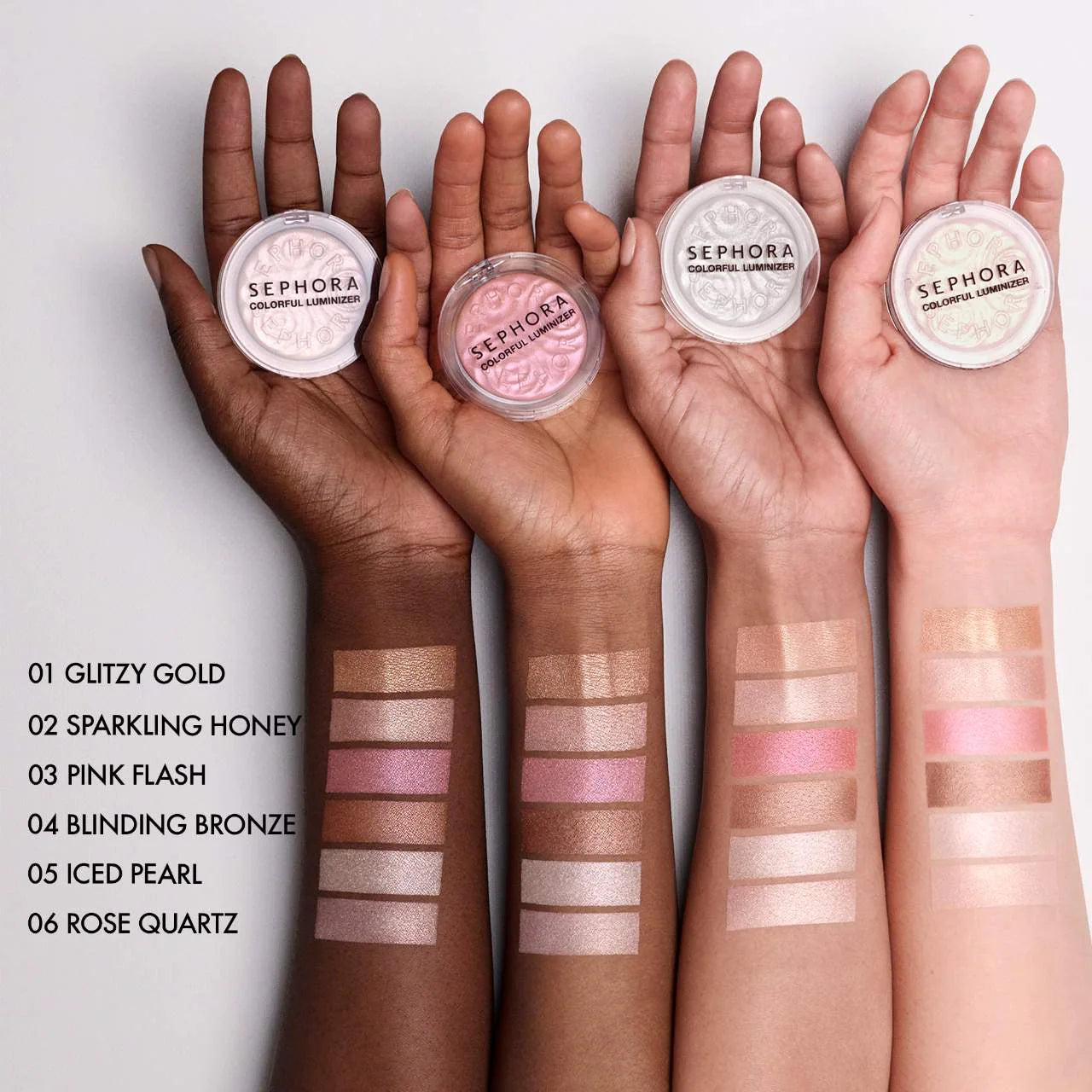 Sephora - Illuminateur en poudre Sephora Colorful "02 Sparkling Honey"